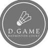 D.GAME Badminton Court logo