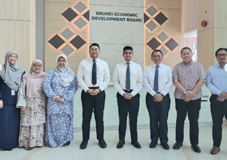 The Revitalize Belait team at the Brunei Economic Development Board