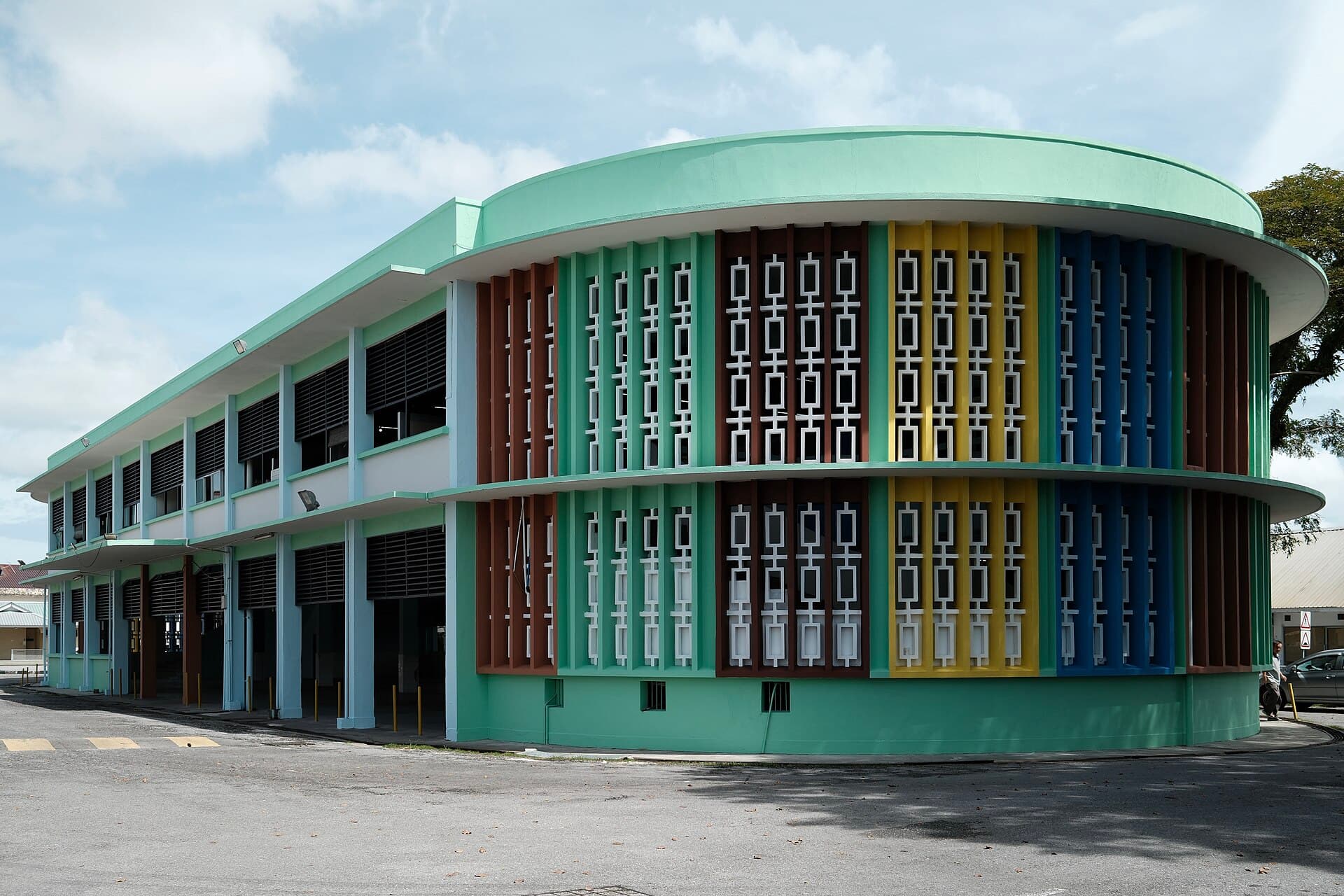 The old market in Kuala Belait
