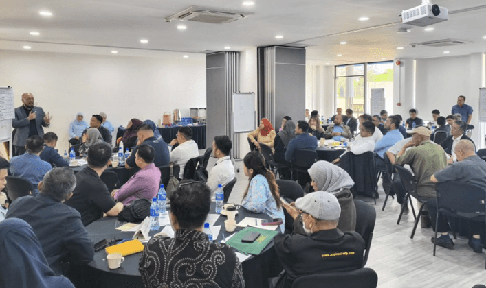 Participants at the Belait Opportunity Framing Workshop